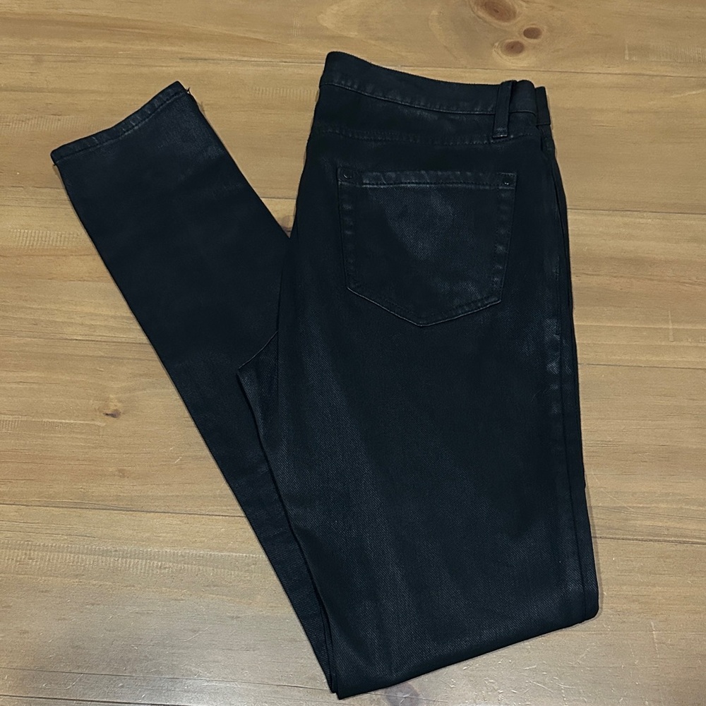 John Varvatos Chelsea coated stretch skinny jean